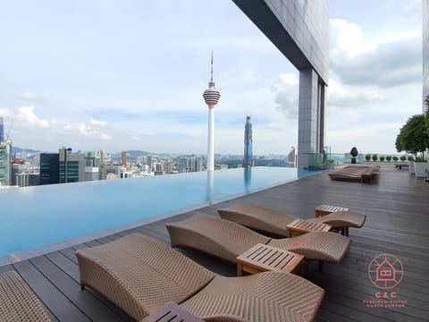 Rooftop pool