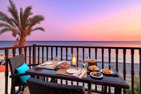 Superior Duplex (Seafront Maisonette) | Balcony view