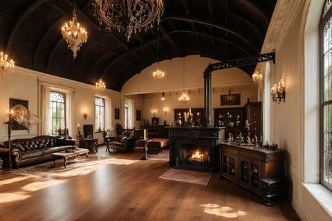 Signature Villa | Living area | 53-inch Smart TV with digital channels, TV, Netflix