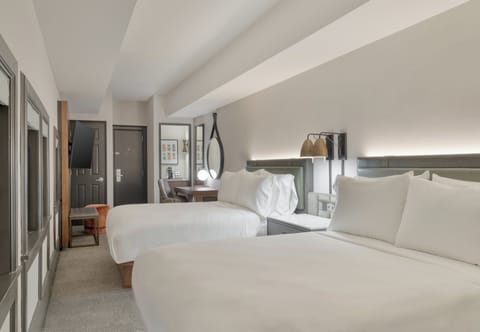 Room, 2 Double Beds (Train Car) | In-room safe, desk, laptop workspace, iron/ironing board