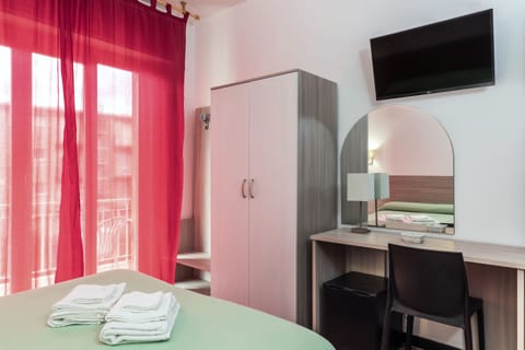 Double or Twin Room, Balcony | In-room safe, desk, free WiFi, bed sheets