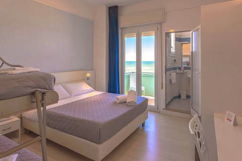 Superior Quadruple Room, Sea View, Sea Facing | Premium bedding, minibar, in-room safe, desk