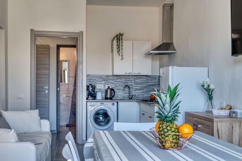 Apartment, 1 Bedroom | Private kitchen | Full-size fridge, microwave, oven, stovetop