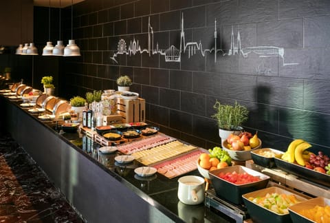 Daily buffet breakfast for a fee