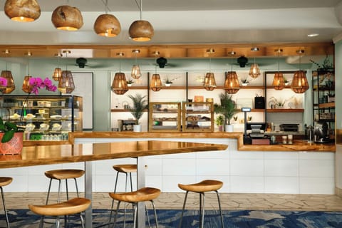 Breakfast, lunch and dinner served