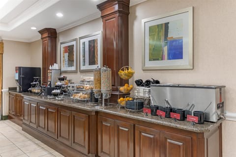 Free buffet breakfast