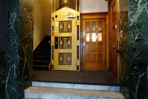 Interior entrance