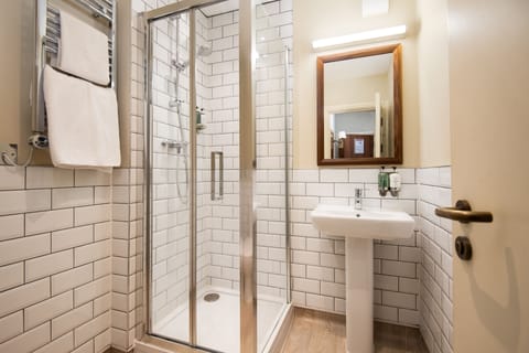 Double or Twin Room | Bathroom | Shower, free toiletries, hair dryer, towels