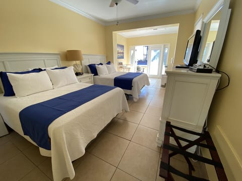 North Cottage, 2 Double Beds, Ocean View | Laptop workspace, iron/ironing board, free WiFi, bed sheets