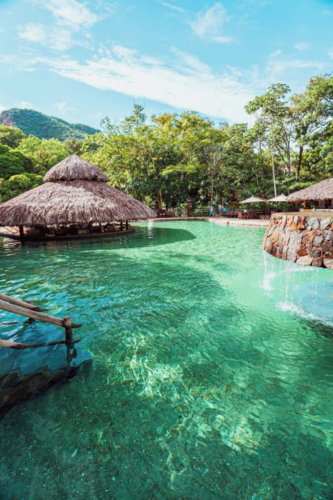 2 outdoor pools, pool umbrellas, sun loungers