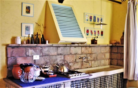 Studio (Casetta del Vecchio Pero) | Private kitchenette | Fridge, electric kettle
