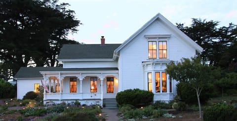 Front of property - evening/night