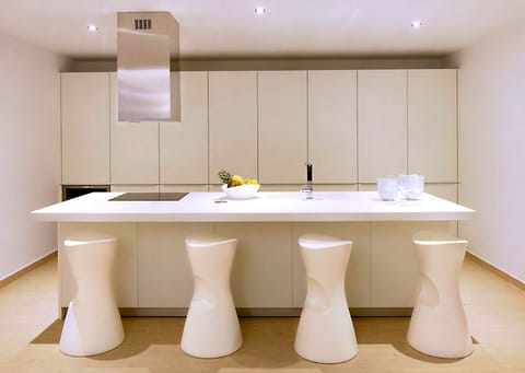 Villa, 4 Bedrooms, Private Pool | Private kitchen | Full-size fridge, oven, stovetop, dishwasher