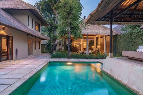 Villa, 2 Bedrooms, Private Pool | Premium bedding, free minibar, in-room safe, desk