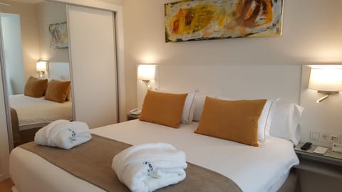 Executive Double Room | Down comforters, desk, soundproofing, iron/ironing board