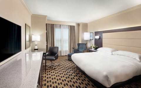 In-room safe, desk, iron/ironing board, free cribs/infant beds