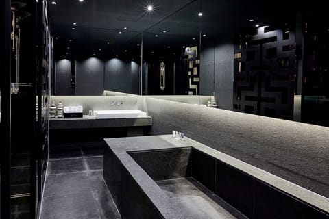 Special Room | Bathroom | Combined shower/tub, deep soaking tub, designer toiletries, hair dryer