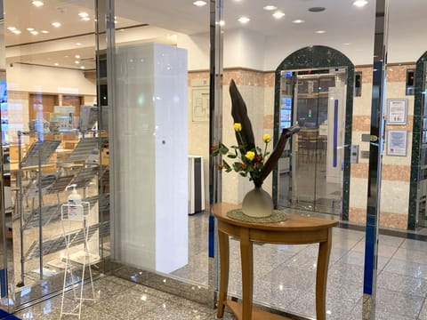 Interior entrance