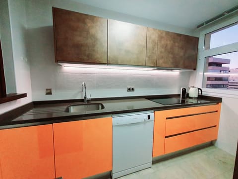 Apartment, 2 Bedrooms (13 C) | Private kitchen | Fridge, microwave, oven, stovetop