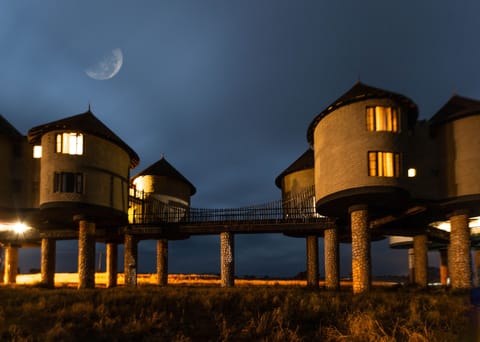 Front of property - evening/night
