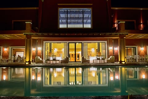 Front of property - evening/night