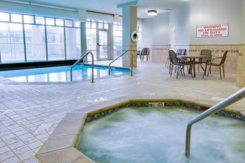 Indoor pool, outdoor pool