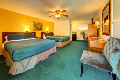 Room, 2 Queen Beds | Free WiFi, bed sheets