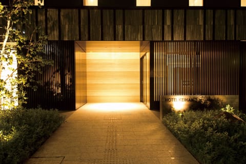 Front of property - evening/night