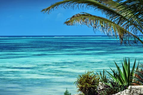 On the beach, white sand, beach massages