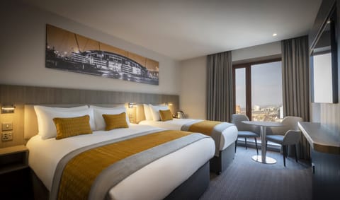 Double & Single Room | In-room safe, desk, blackout drapes, iron/ironing board