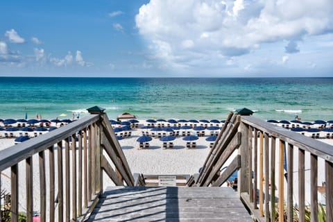 Private beach nearby