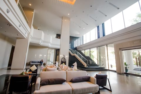 Interior entrance