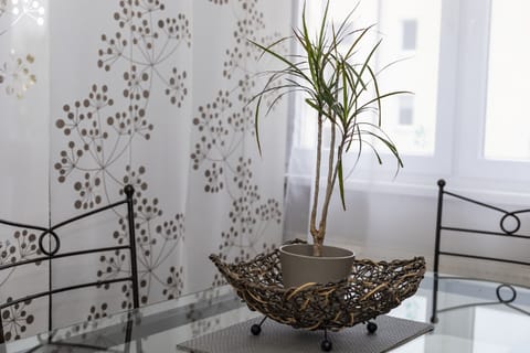 Family Apartment, 1 Bedroom, Balcony | In-room dining