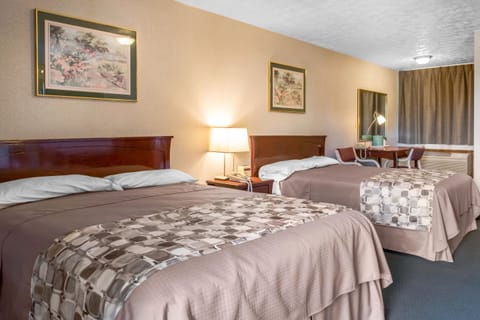 Room, Multiple Beds, Accessible, Non Smoking | In-room safe, desk, iron/ironing board, free rollaway beds