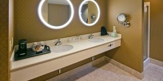 South Suite, 1 King, Non-Smoking | Bathroom | Combined shower/tub, free toiletries, hair dryer, towels