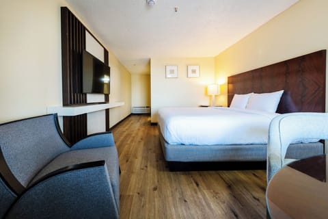 Room, 1 King Bed, Non Smoking | Desk, free WiFi, bed sheets