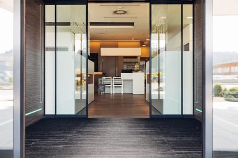 Interior entrance