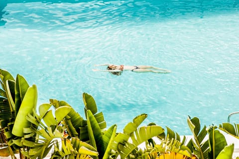 2 outdoor pools, pool umbrellas, sun loungers