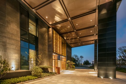 Front of property - evening/night