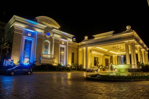 Front of property - evening/night