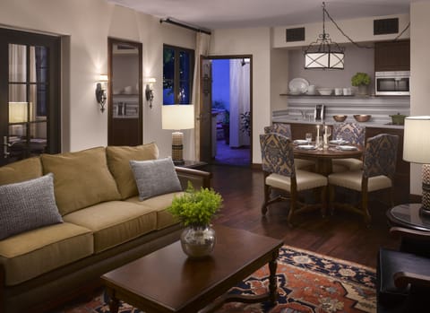 Flat-screen TV, pay movies