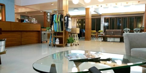 Lobby sitting area