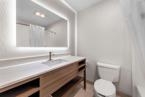 Suite, 2 Queen Beds, Non Smoking (Sofa Bed) | Desk, blackout drapes, iron/ironing board, free cribs/infant beds