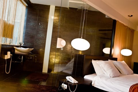 Free toiletries, hair dryer, slippers, towels