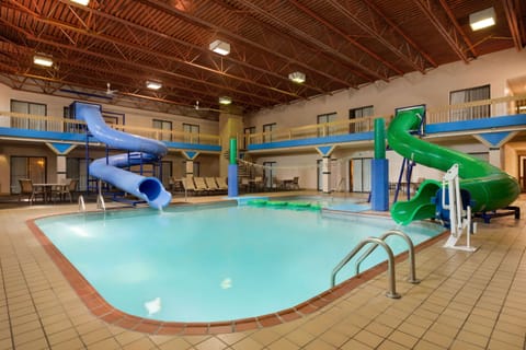 Indoor pool, open 8:00 AM to 11:00 PM, sun loungers