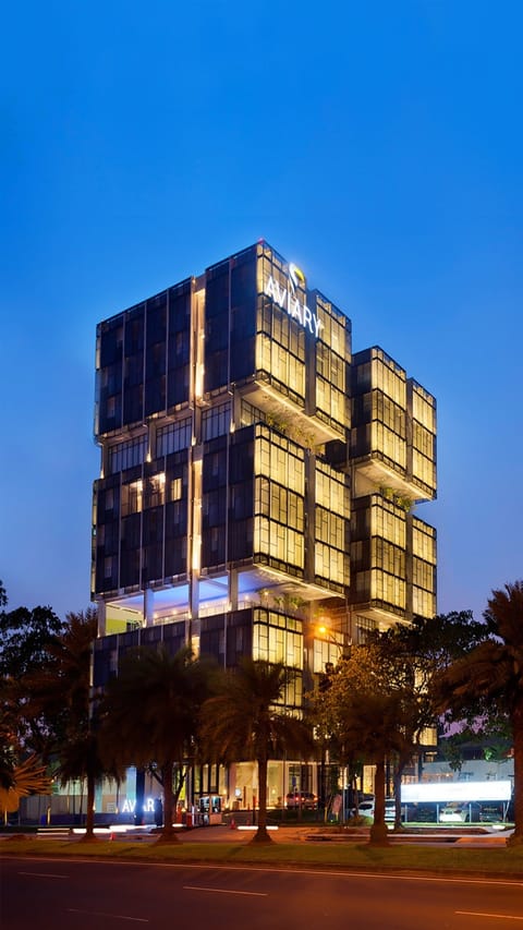 Front of property - evening/night