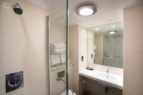 Free toiletries, hair dryer, towels, soap