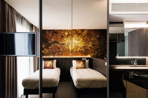 Luma Twin Room  | In-room safe, blackout drapes, soundproofing, iron/ironing board