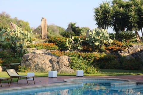 Outdoor pool, open 9:00 AM to 7:30 PM, sun loungers