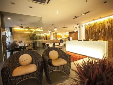 Lobby sitting area